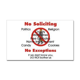 Buy a No Solicitor sign that really works