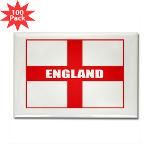 England Flag Rectangle Magnet (100 pack)