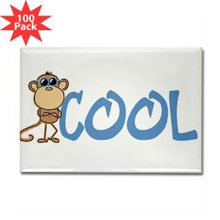 cool monkey rectangle magnet 100 pack $ 164 99