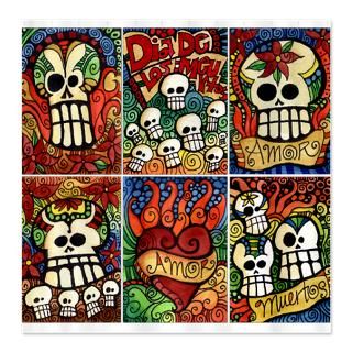 Day of the Dead Sugar Skulls : LunaGraphica   Cindy Couling   Mixed