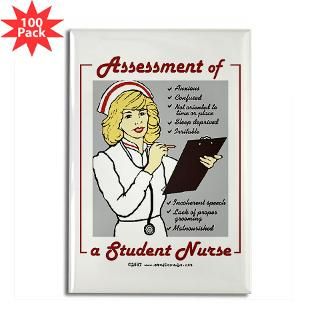 student nurse assessment rectangle magnet 100 pac $ 169 99