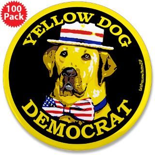 new yellow dog democrat 3 5 button 100 pack $ 169 99