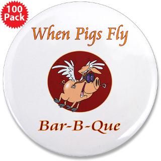 When Pigs Fly 3.5 Button (100 pack)