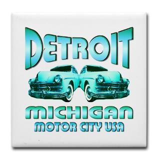 Detroit Michigan   Motor City USA : Shop America Tshirts Apparel