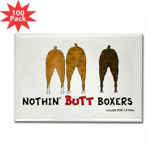 nothin butt boxers rectangle magnet 100 pack $ 174 99
