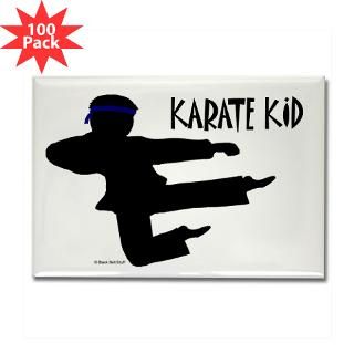 karate kid boy rectangle magnet 100 pack $ 174 99