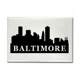 Baltimore Skyline 2.25 Magnet (100 pack)