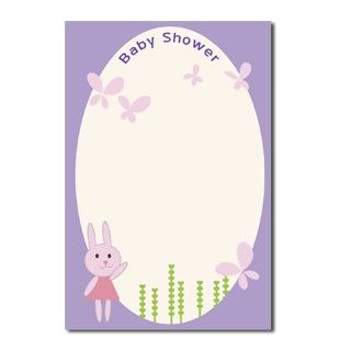  2D Image Postcards  Fairy Tale Baby Shower Invitation Postcard