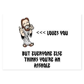 Biblical Thoughts Gifts  Biblical Thoughts Flat Cards  Jesus loves 3