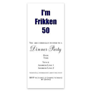 Funny 50Th Birthday Invitations  Funny 50Th Birthday Invitation