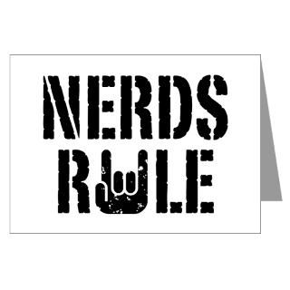 Nerds Rule Greeting Cards (Pk of 10) for