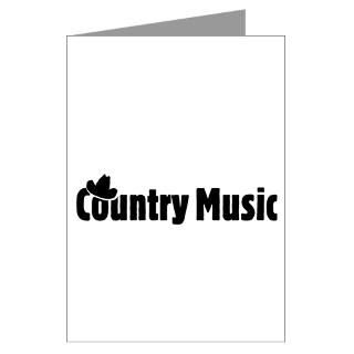 County Music Greeting Cards (Pk of 10) for