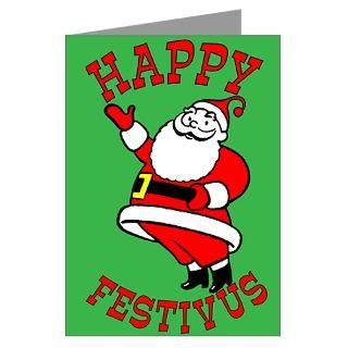 Happy Festivus From Santa Claus Cards (Pkg of 10)