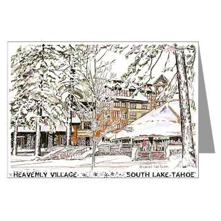 Heavenly Village~South Lake Tahoe Greeting Cards ( for