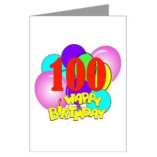 100Th Birthday Greeting Cards  Buy 100Th Birthday Cards