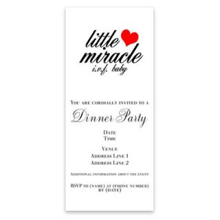 Little Miracle Baby Heart Invitations by Admin_CP7279177  507304322