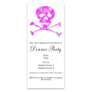 Pink Camo Skull / Invitations by Admin_CP4842332  512588021