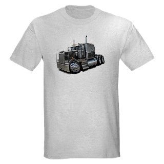 900 Gifts  900 T shirts  Kenworth W900 Grey Truck Light T Shirt