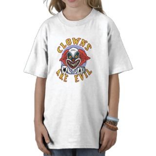 Evil Clown Happy Halloween T shirts, Shirts and Custom Evil Clown