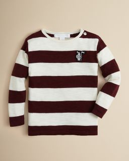 Burberry Infant Boys Timmothy Rugby Stripe Tee   Sizes 6 18 Months