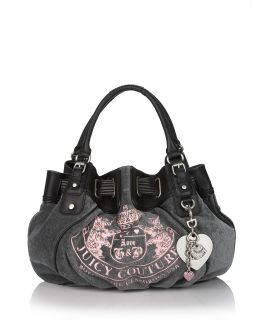 Juicy Couture Freestyle Heritage Crest Velour Tote