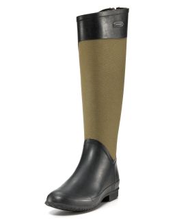 Burberry Chesterford Bimaterial Rain Boots