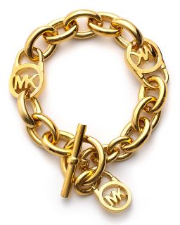 Michael Kors Toggle Logo Link Bracelet