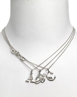 Juicy Couture Initial Wish Necklace, 15L