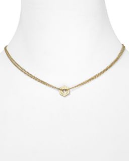 MARC BY MARC JACOBS Tiny Pave Necklace, 16