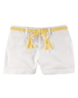 Ralph Lauren Childrenswear Girls Classic Chino Shorts   Sizes 7 16