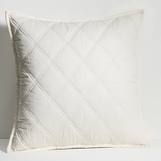 Paisley Diamond Quilted Decorative Pillow, 18 x 18