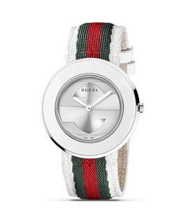 Gucci U Play Round Stainless Steel Watch, 35mm