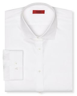 HUGO Enderson X Broadcloth Solid Dress Shirt   Contemporary Fit