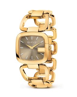 Gucci G Gucci 18K Yellow Gold PVD Bracelet Watch, 32mm