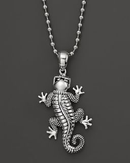 Lagos Rare Wonders Gecko Pendant Necklace, 34