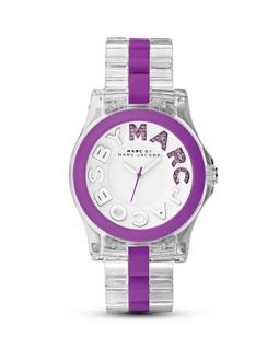 MARC BY MARC JACOBS Rivera Purple Logo Watch, 40mm