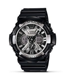 Shock Black Ana Digital Watch, 55mm