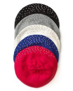 aqua bedazzled beret orig $ 58 00 sale $ 34 80 pricing policy color