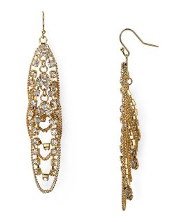 double drop earrings price $ 75 00 color gold crystal quantity 1 2 3 4
