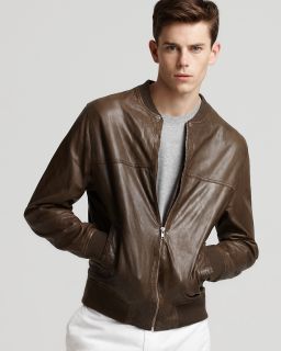 Paul Smith Leather Jacket, Love Tee & Cotton Cargo Pant