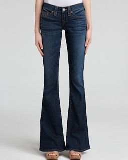 True Religion Carrie Flare Jeans in Clementine Wash