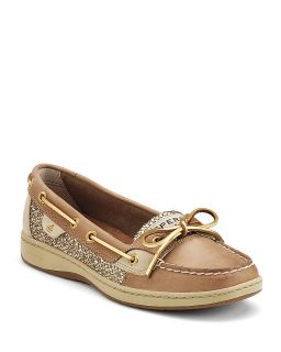 sperry top sider boat shoes angelfish price $ 90 00 color linen gold