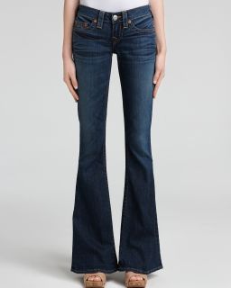 True Religion Carrie Flare Jeans in Clementine Wash