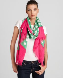 kate spade new york pop art scarf price $ 128 00 color shamrock multi