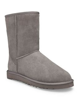ugg australia classic short boot price $ 170 00 color grey size select