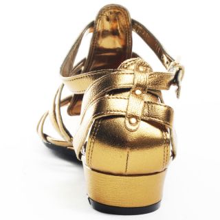 Nilla Sandal   Gold, Enzo Angiolini, $38.99