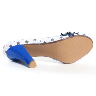 Sissy Strut Heel   Blue, Not Rated, $35.99