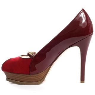 Banana Heel   Red Patent, Guess Footwear, $114.99