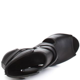 Marcelle   Black Leather, Kelsi Dagger, $103.99