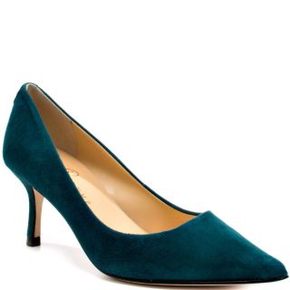 Ivanka Trumps Green Indico   Med Green Suede for 119.99